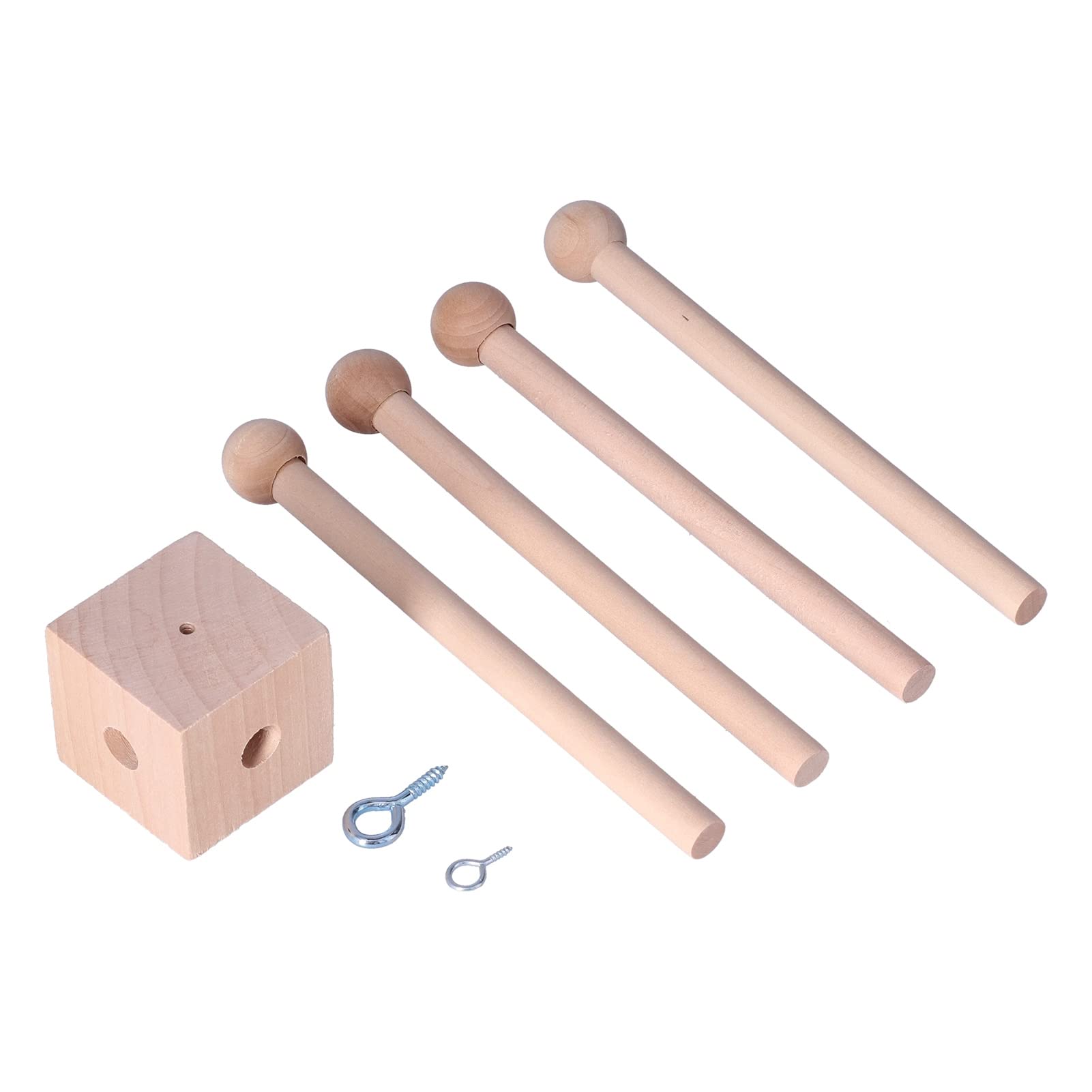 Xolsurg Wooden Wind Chime Safe Baby Crib Mobile for Nursery