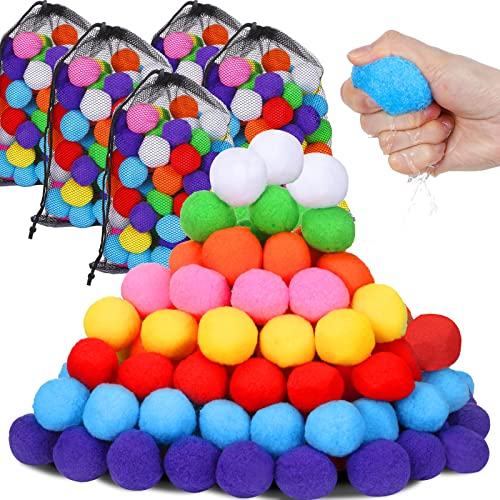 Deekin 200 Pcs Reusable Water Balloons, Water Sponge Balls - image 1