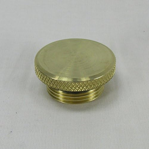 VENTED or NON-VENTED Motorcycle BRASS Gas/Fuel Tank Cap - STEEL Stepped Bung - Harley Chopper Bobber Cafe Racer