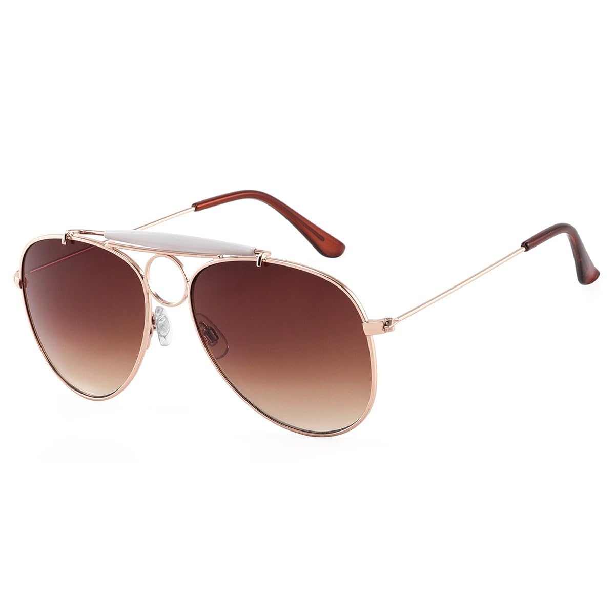 Asvp Shop Unisex Gold Asvp Shop® Sunglasses Men's Ladies Fashion 80S Retro Style Designer Shades Uv400 Lens