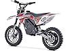 MotoTec 24v 500w Gazella Electric Dirt Bike Red #3