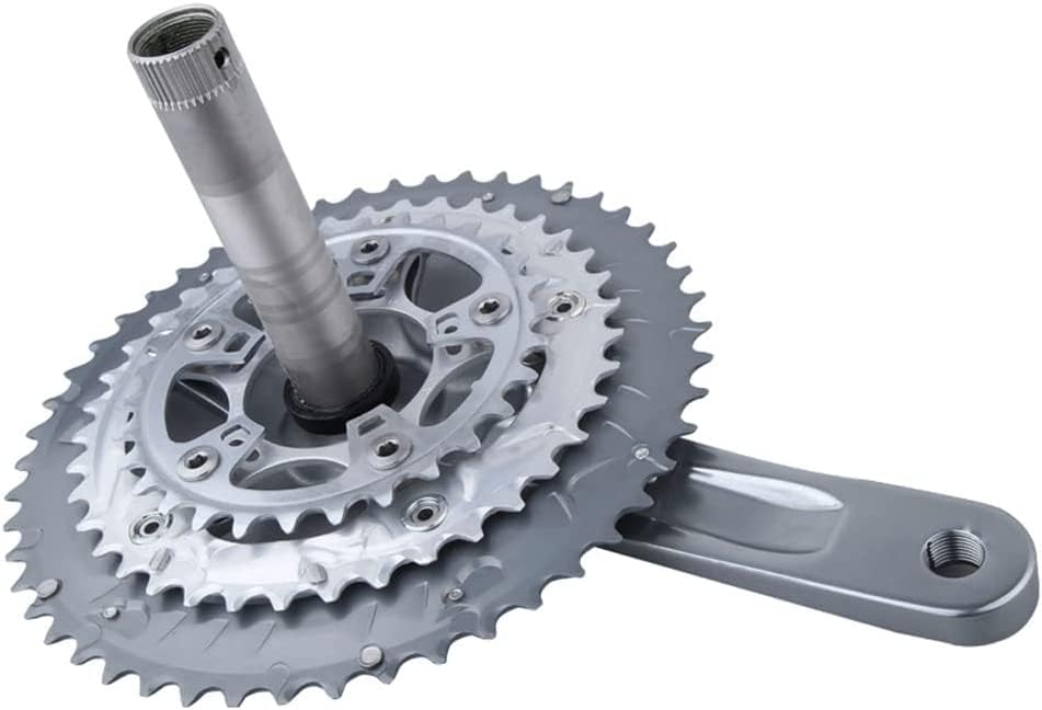 Amazon.co.jp: 自転車クランクアームセット、チェーンリング、FC-4603