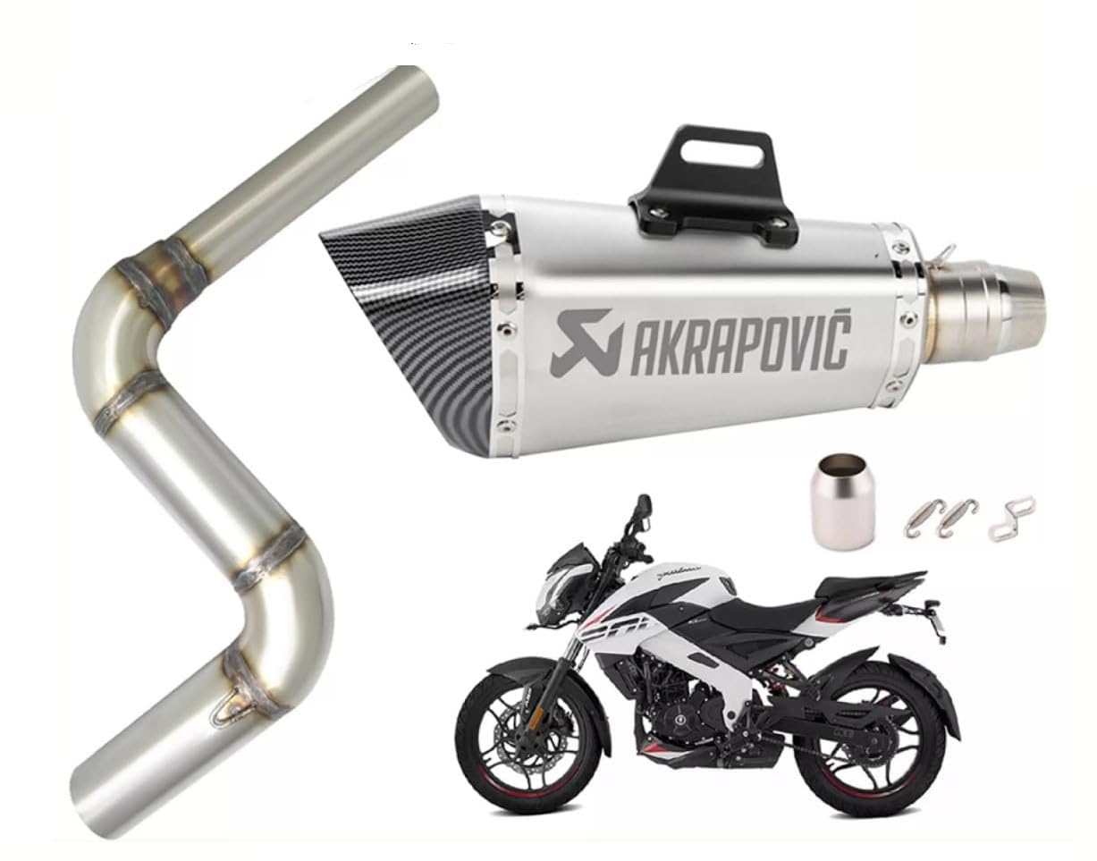 ABLJ｜ARESBIKES FOLK / AKUSTI Acube Mart Akrapovic triangle Multi exhaust with Bajaj pulsar NS