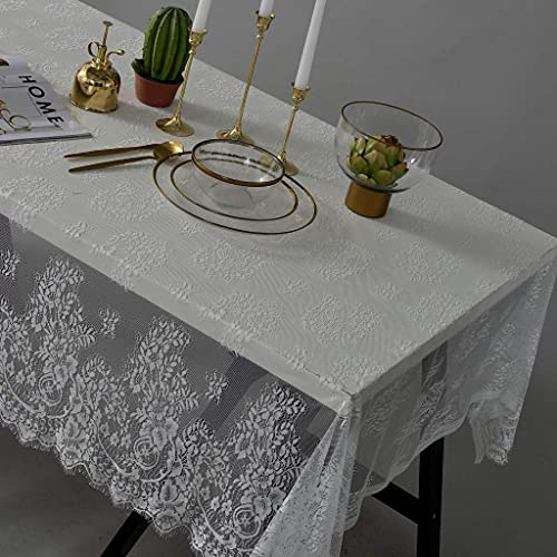 Nappe blanche en dentelle style pays américain pour sublimer vos goûters de famille - 5