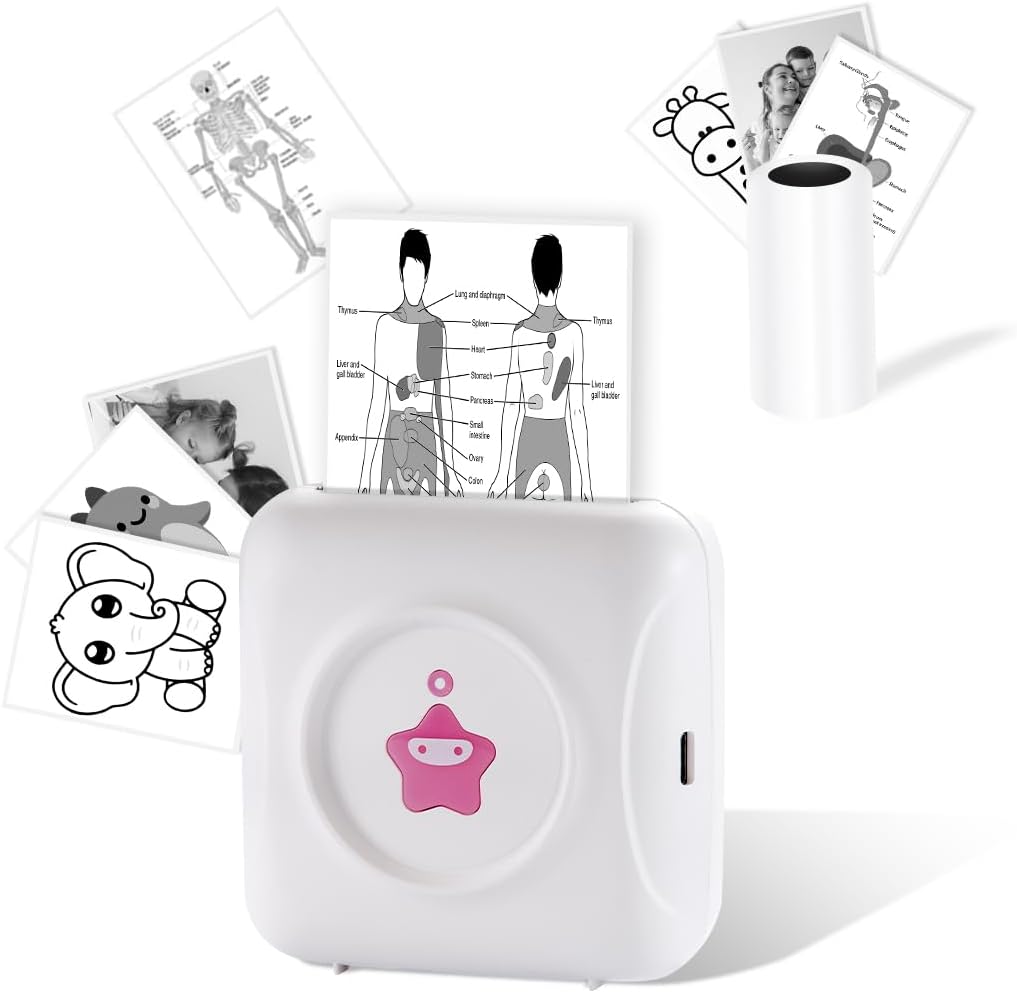 Mini impresora térmica Bluetooth por 19,99€