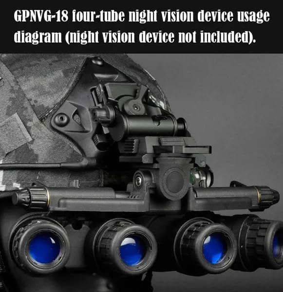 Miniatura 3 de Caza táctica CNC PVS1518 visión nocturna gafas montaje para L4G24 NVG Metal casco montaje