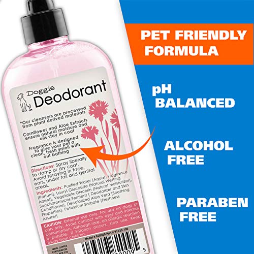 Wahl-USA-Cornflower-Aloe-Pet-Deodorant-Spray-for-All-Dogs-Cats–Clean-Fresh-Smell-Refreshes-Deodorizes–8-oz-Model-820009A Wahl USA Cornflower Aloe Pet Deodorant Spray for All Dogs Cats–Clean Fresh Smell Refreshes Deodorizes–8 oz Model 820009A