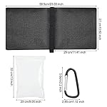 12 Packs Photography Weight Bags Photo Studio Filled Weight Bag Empty Heavy Sandbag Set for Photography Tripod Stand Light Stand Sports Outdoor Photo Video Studio Boom Brackets (Black) - Image 2