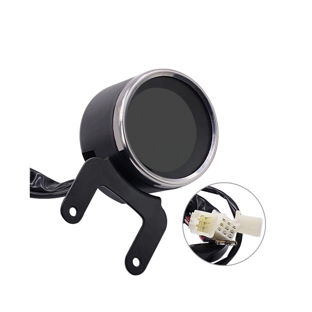 Contagiri contachilometri Contagiri Moto 12V Retroilluminazione A LED Per Tachimetro Digitale Temperatura Misuratore Carburante Indicatore Di Livello Moto