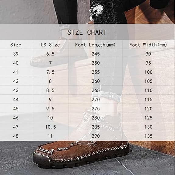 Stepthetop Motorcycle Boots Men, Step the Top Wide Toe Leather Motorcycle Boots, Waterproof Anti-Slip Shoes for Work, Hiking2