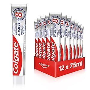 Colgate Complete Ultra White tandpasta, 12 stuks (12 x 75 ml)