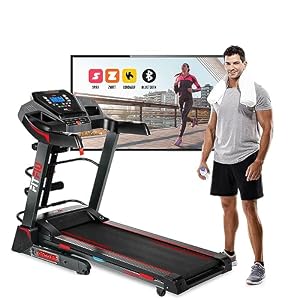 Fitfiu Fitness MC-500 - Tapis roulant Pieghevole inclinazione Automatica, 18 km/h, cardiofrequenzimetro, Bluetooth e App (Kinomap, Spax, Zwift), Superficie Corsa 41x123cm, Peso Max. 120kg