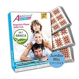 AKTIMED Grid Tape PLUS Mix - Patentbasierte Gittertapes mit pflanzlichem Extrakt Arnica D6* - Akupunkturpflaster dermatologisch getestet - Crosstape Gitterpflaster für Schmerz- und Triggerpunkte