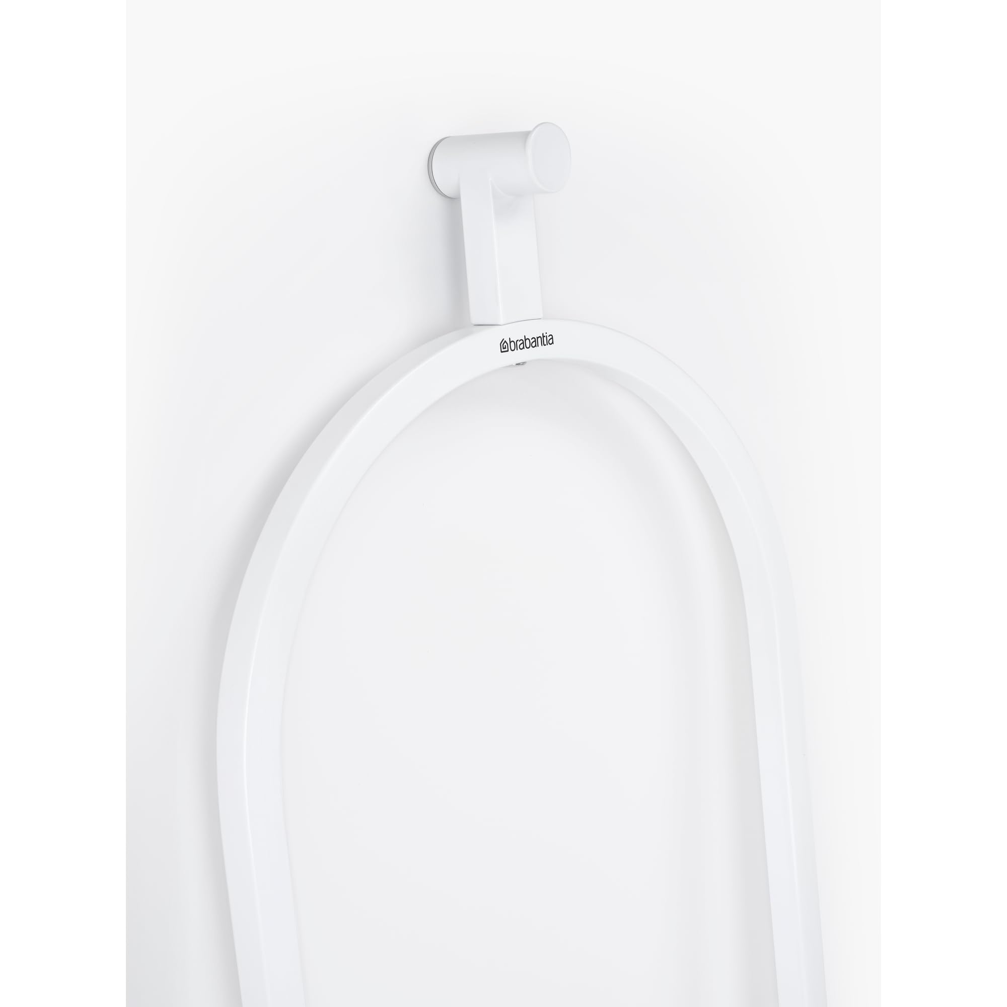 Brabantia Linn Dressboy- Appendiabiti multiuso - per appendere, arieggiare o asciugare - con gancio - Appendiabiti compatto - barra per indumenti o asciugamani - White