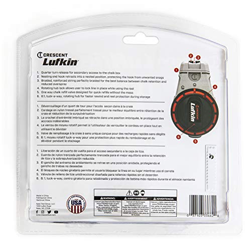 Crescent Lufkin 100' Chalk Reel - Image 9