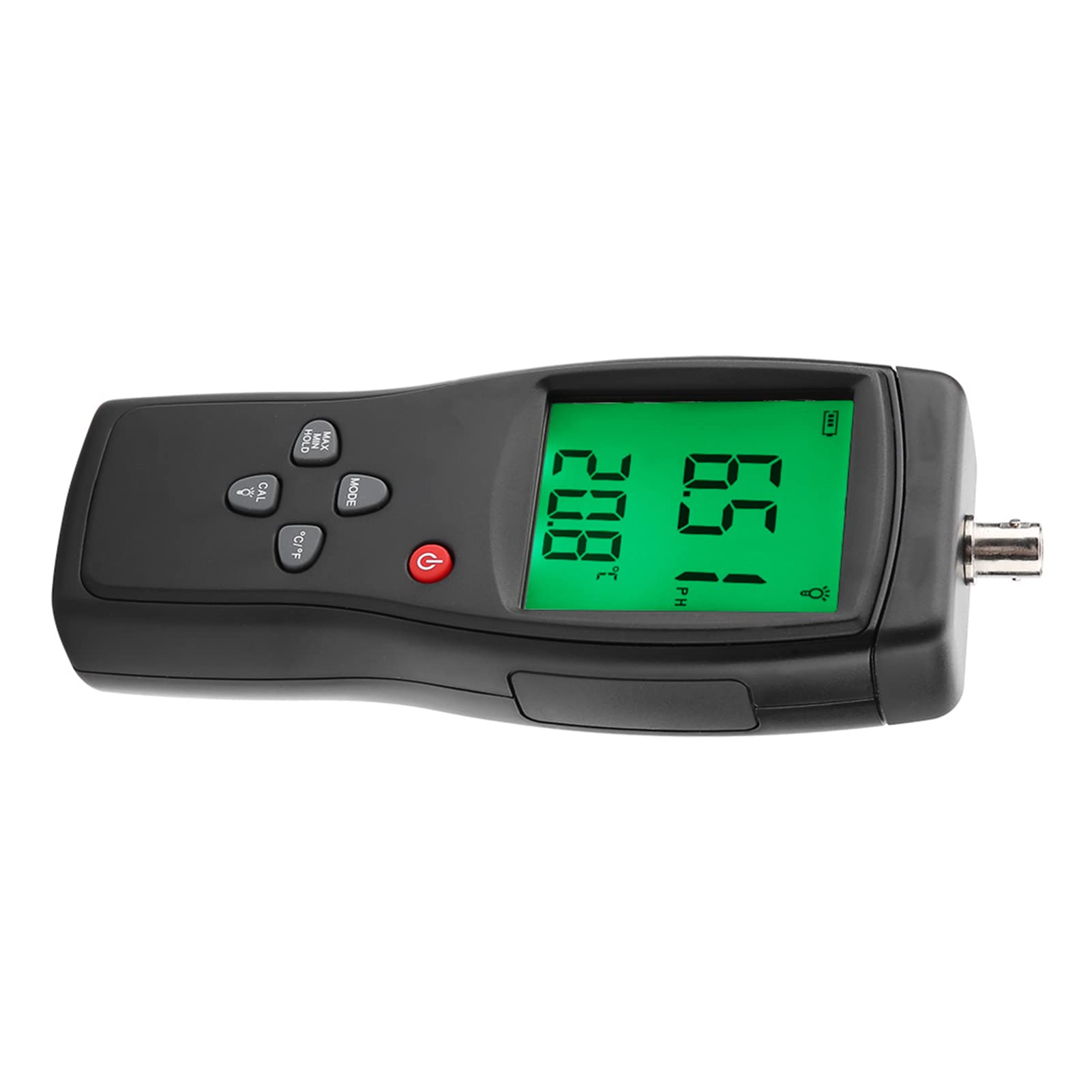 Zerodis Test 'acqua di qualità del Tester PH Digitale 0,00~14,00 Strumento di Misurazione con Scatola Stoccaggio e Sonda, Strumenti per la Misurazione 'attività Concentrazione Ioni Idrogeno