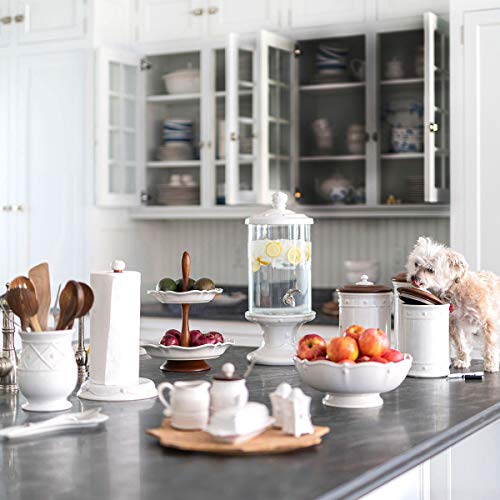 Juliska Berry & Thread Whitewash Footed Fruit Bowl #TOP4