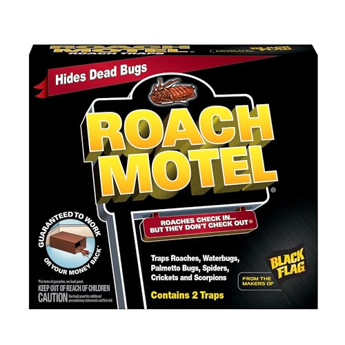 Black Flag Roach Motel Traps, 2-Count, 1-Pack