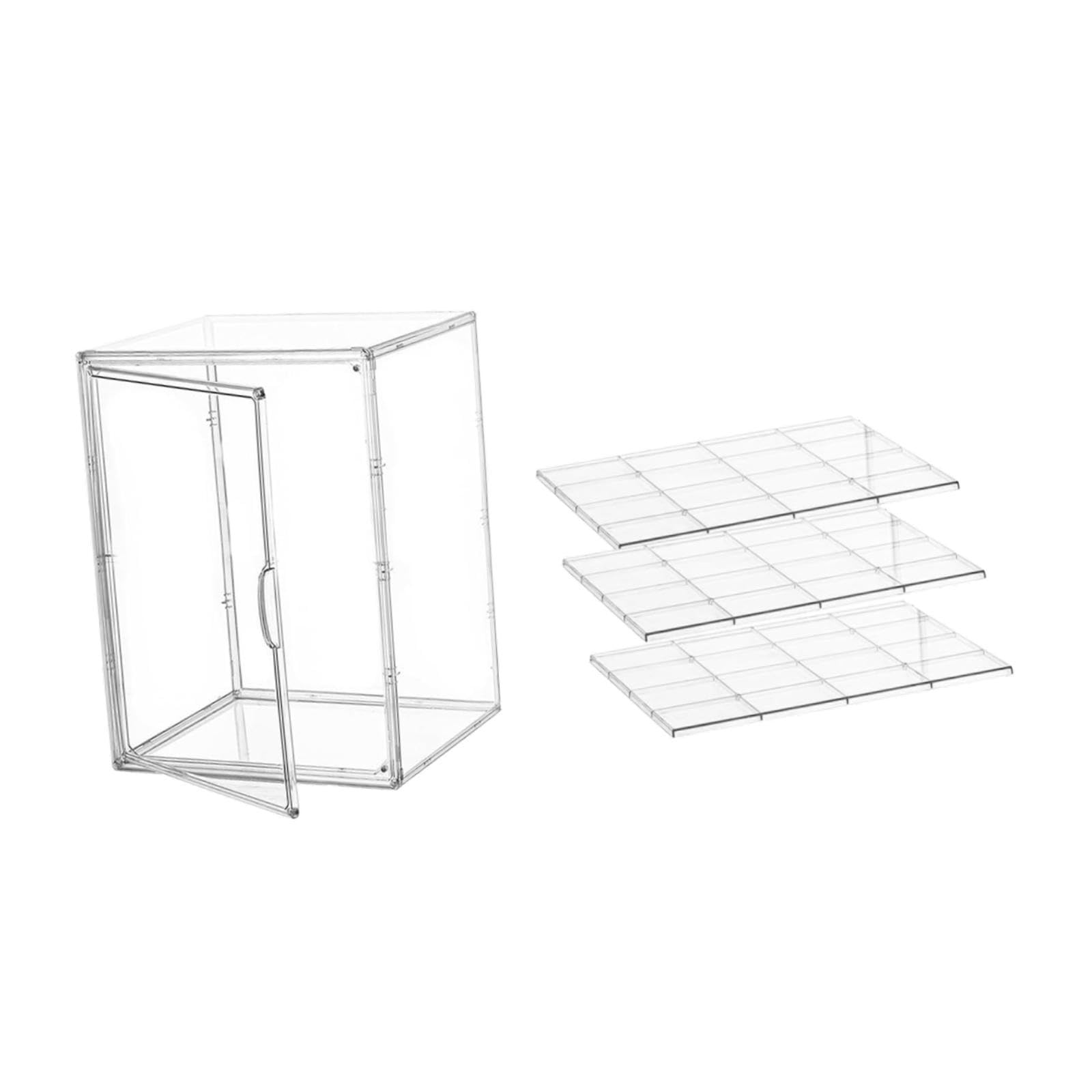 jojomis Bakery Display Case Cake Platter with Clear Lid Dessert Holder Tray Pastry Showcase for Bread Cupcake Commercial Shower