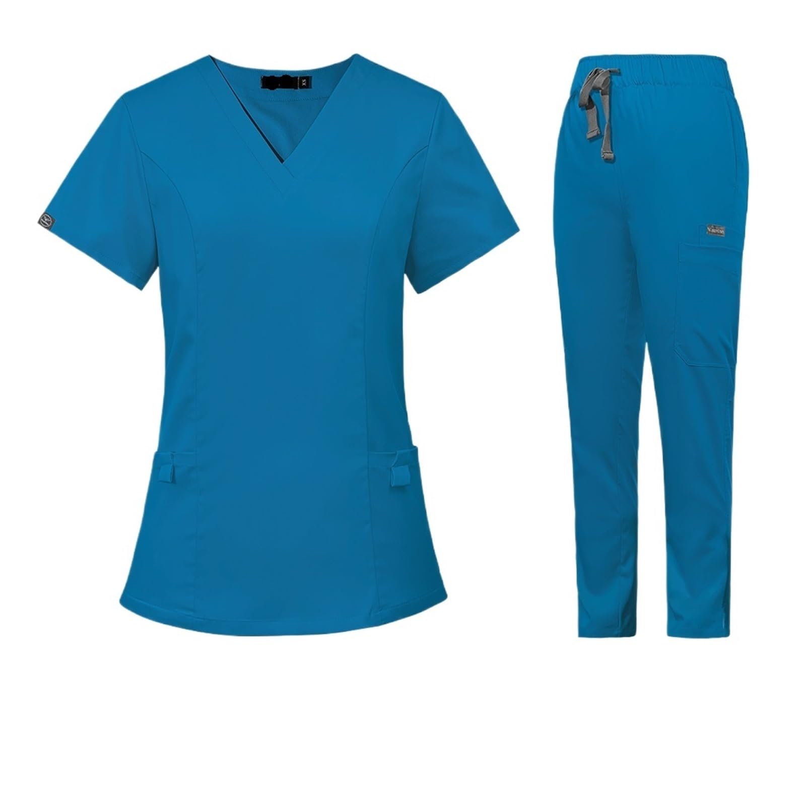 Divisa Da Infermiera Uniformi da medico ospedaliero a maniche corte Uniformi da spa Scrub for clinica dentale Abiti for toelettatura di animali Accessori for infermiere veterinario Per Cosmetologia E