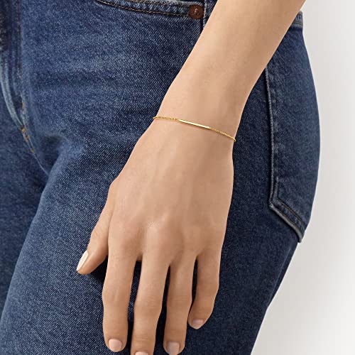 Pure Collection by Ross-Simons Italian 14kt Yellow Gold Bar Bracelet2