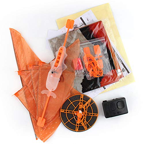 Remote Control Shark Toys Swimming Fish RC Animal Toy Infrared RC Fly Air Balloons Clown Fish Toy Gifts Party Decoration Balloon ANTI-GRAVITY INDOOR TOY HOVERS and FLOATS in MID-AIR(Orange) by Smile Diary - Image 3