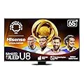 Hisense 65" Class U8 Mini-LED ULED 4K UHD Google Smart TV (65U8QG, 2025 Model) - QLED, Native 165Hz, VRR 288, Up to LD5600, 5000 Nits, HDR10+, Dolby Vision IQ · Atmos, IMAX Enhanced, 4.1.2 Ch Audio