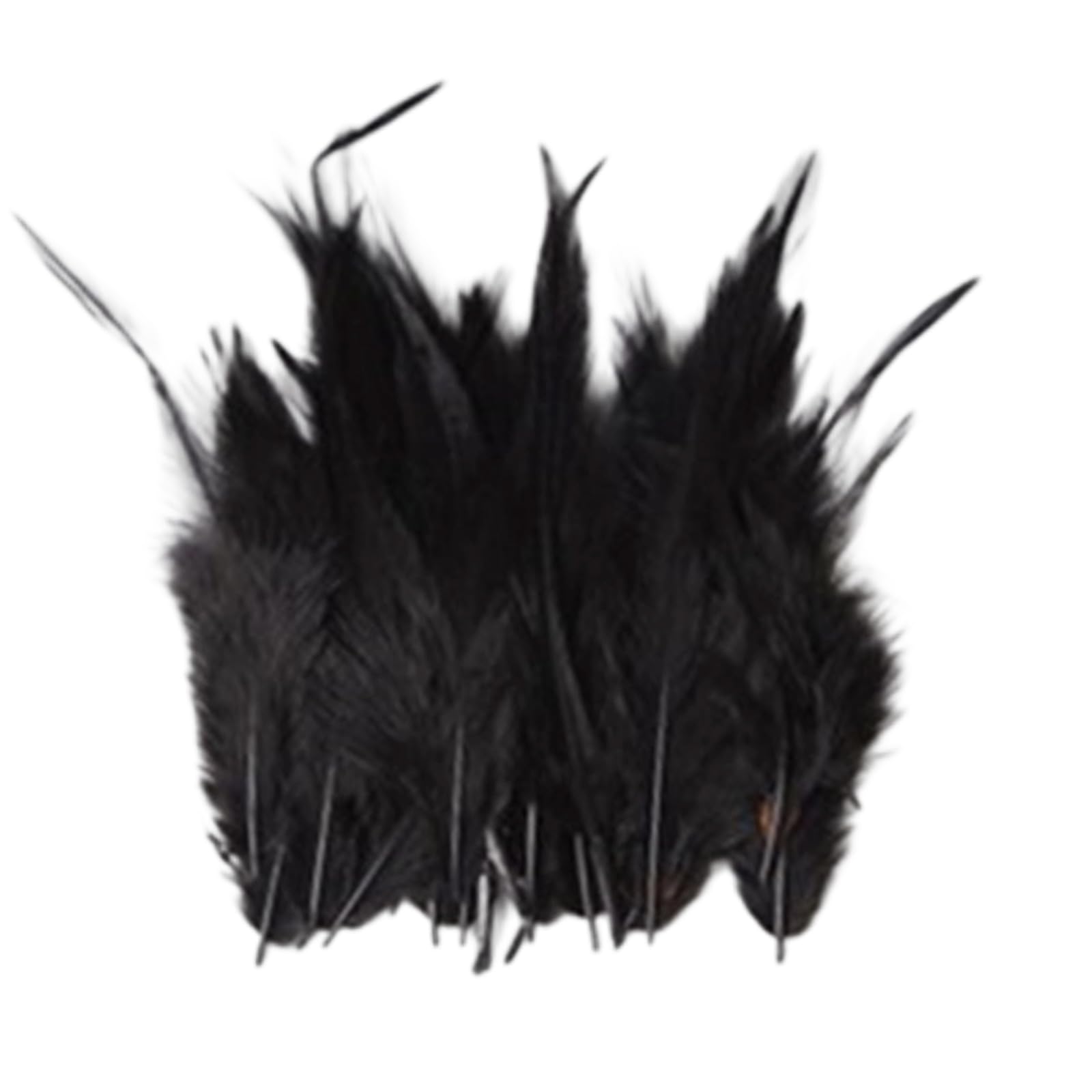 Hsioluted 100PCS Soft Plumage for Projects Portable Decorative Materials Ideal for Costume Design and Party Decoration Long Craft Quills