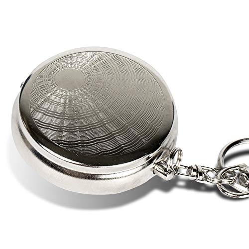 Cenicero Portátil De Bolsillo - Pack De 3 Unidades, 8x8 Cm, Sin Olor E Ignífugo
