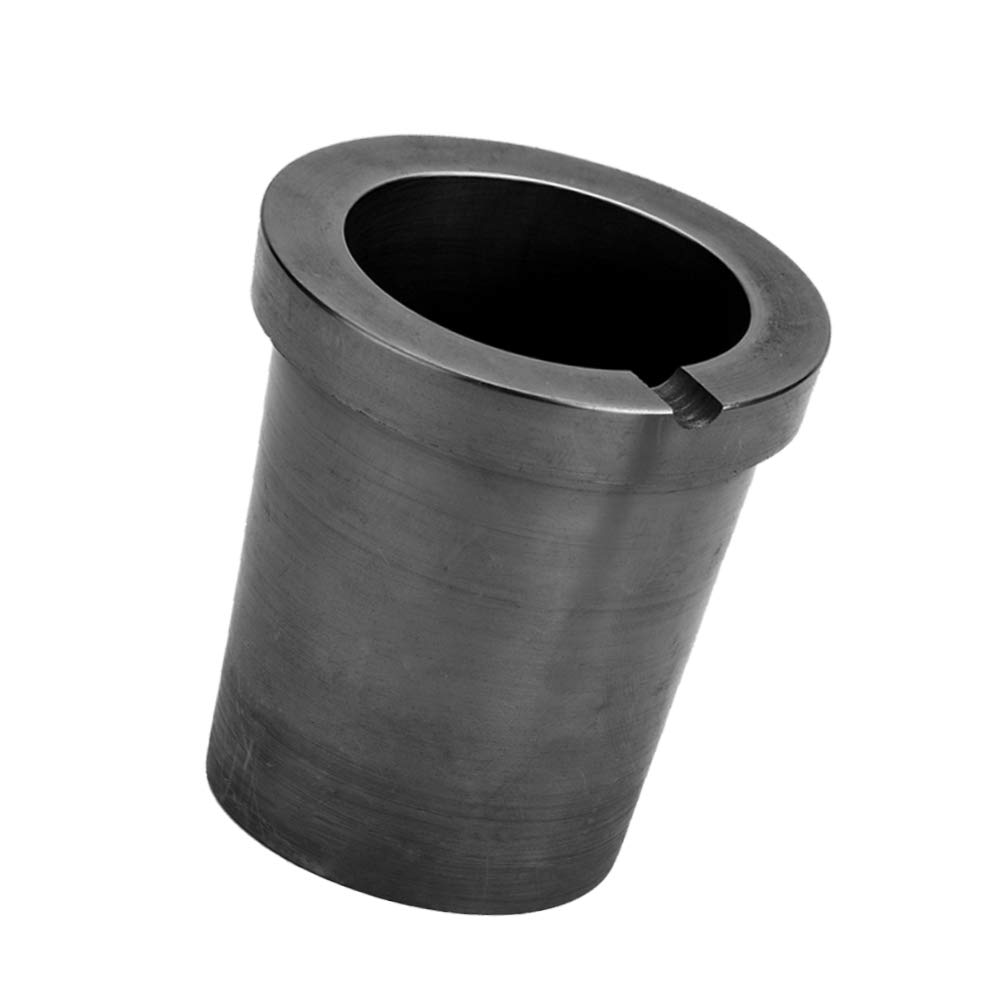 Crisol de Grafito para fundición de Cobre de Joyas de Oro Refinación Horno, 8 kg de Capacidad,Graphite