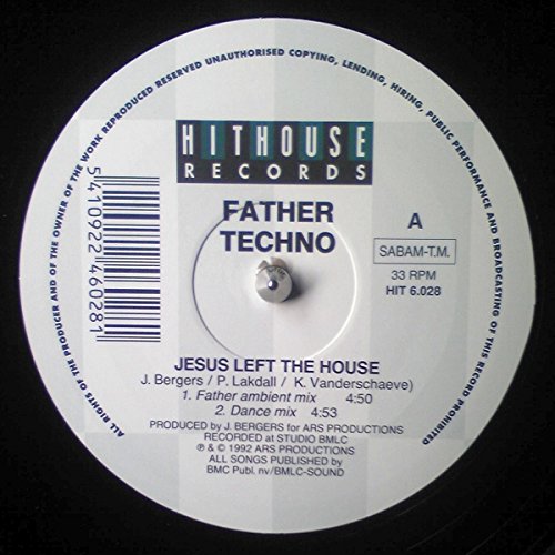 Jesus left the house (LC, 1992) / Vinyl Maxi Single [Vinyl 12'']