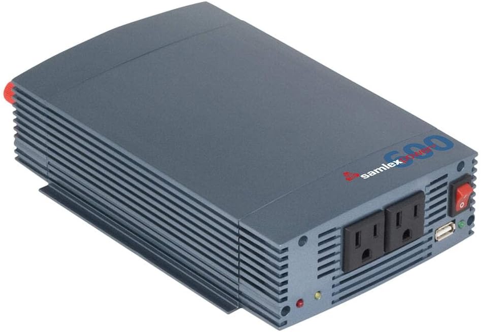 Samlex SSW-600-12A 600-watt 12V Pure Sine Wave Inverter