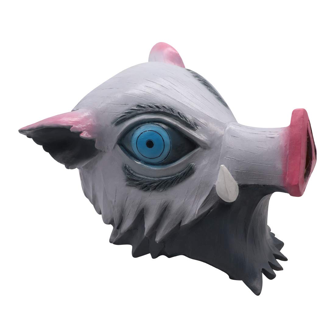 Buy Demon Cosplay Mask Prop Anime Hashibira Inosuke Mask Costume Prop
