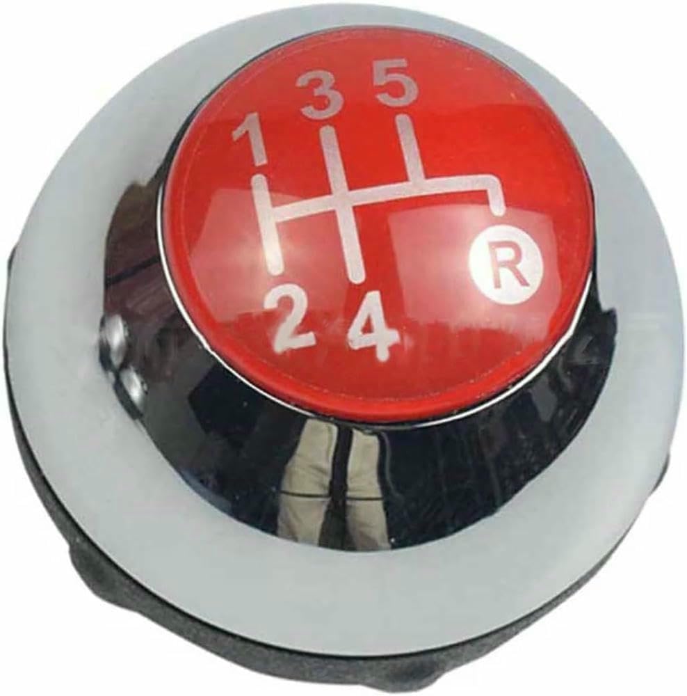 GZNBB Car 5/6 Speed Car Manual Gear Shift Knob Shifter Lever Accessories, for 500 500C 2007-2018