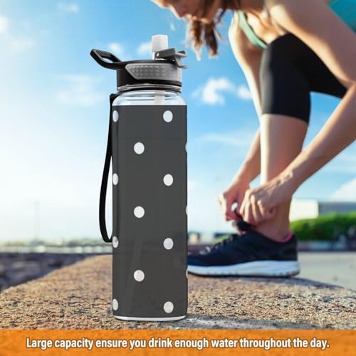 Gourde réutilisable Tritan sans BPA bouteille d'eau 946 ml pour le travail