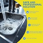 Garbage Disposal Cleaner and Deodorizer 24 Pack, Active Garbage Disposal Cleaner Tablets, Sink Deodorizer for Smell, Powerful Foaming with Lemon Scent