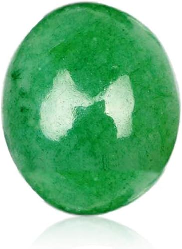 GEMHUB Piedras preciosas sueltas para la fabricación de joyas 6.95 quilates corte ovalado verde esmeralda piedra preciosa natural para colgantes de