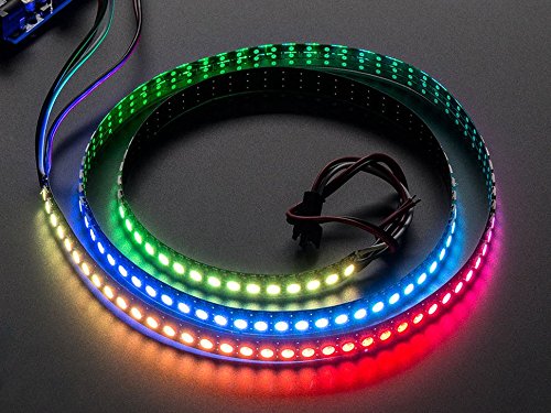 Preisvergleich Produktbild Adafruit NeoPixel Digital RGB LED Strip 144 LED - 1m Black [ADA1506]