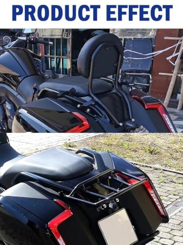 Sissy Bar portaequipajes K1600B respaldo asiento trasero moto custom para años 2018-2021 2