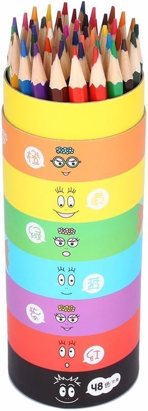 Colored Pencils, Emoh Art Premium Drawing Pencils for Sketch, Vibrant Colors,Soft Core, 48-Count