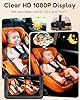 Rohent Baby Car Camera HD 1080P - Rear-Facing Infant Monitor with Night Vision Car Camera for Baby 150° Wide-Angle Lens Anti-Glare Screen Easy Install 360° Adjustable Display