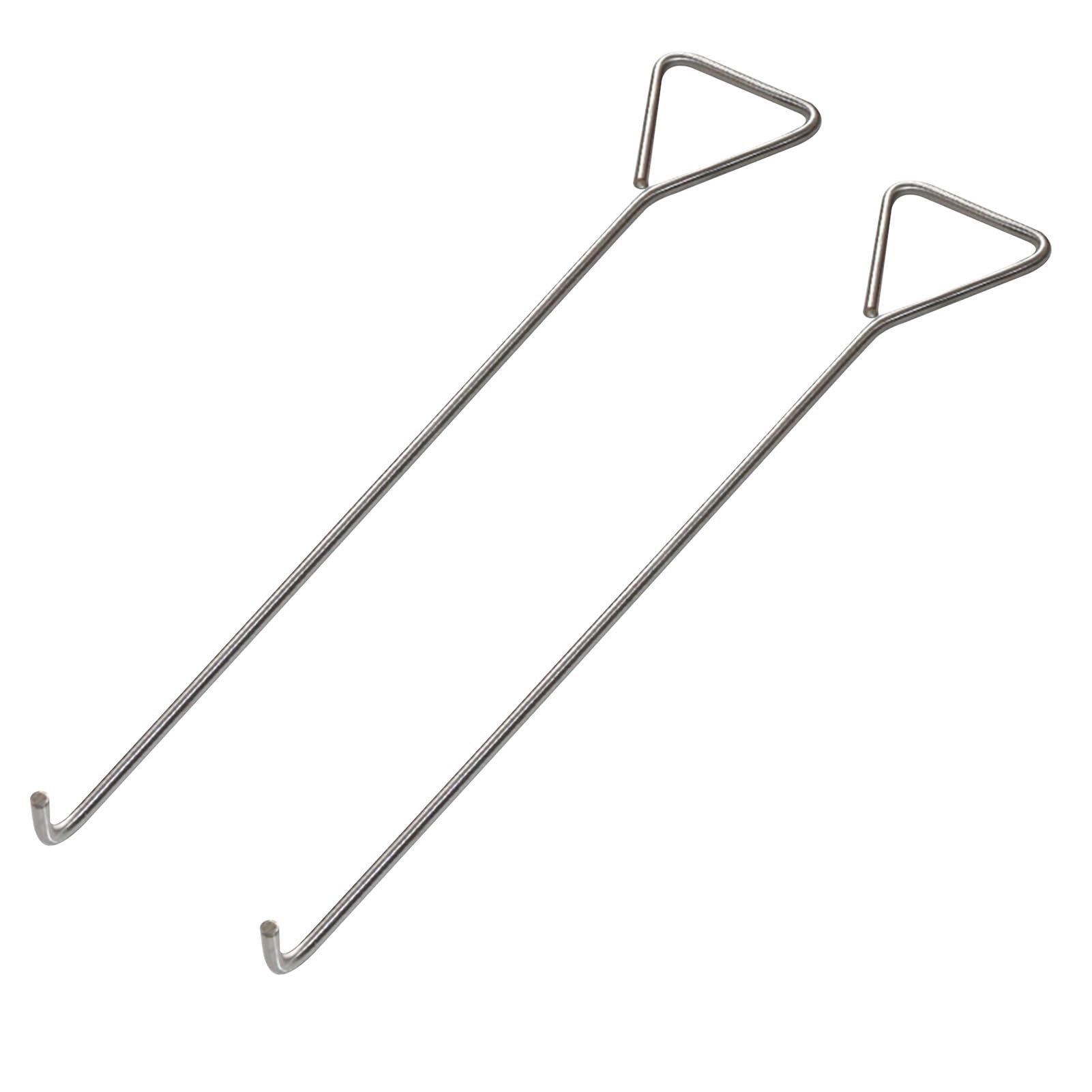 Outil d'extraction de plaques d'égout en inox pour bloquer les maux de dos