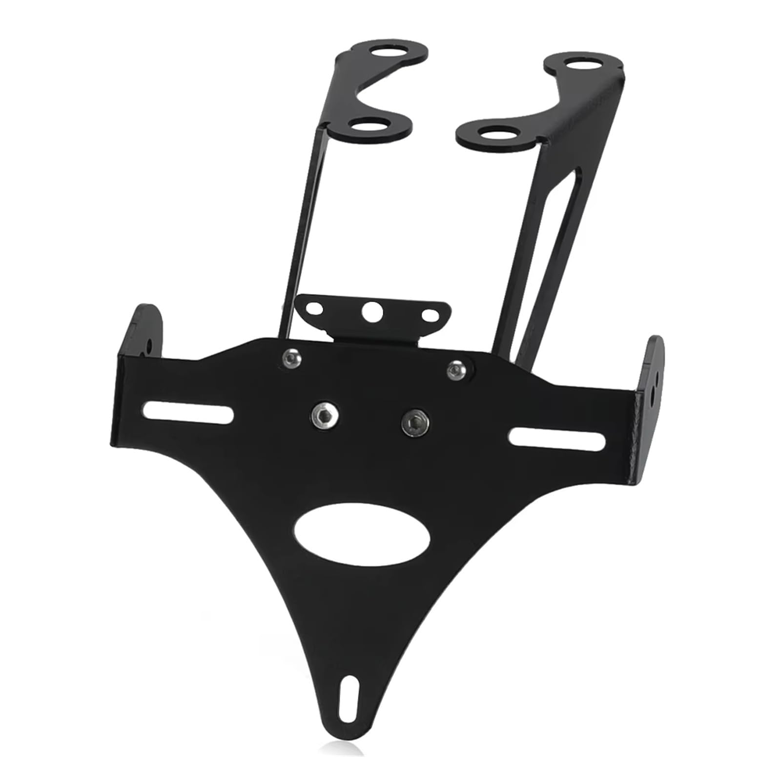 Support plaque d'immatriculation Ducati Monster finition noire épurée - 7