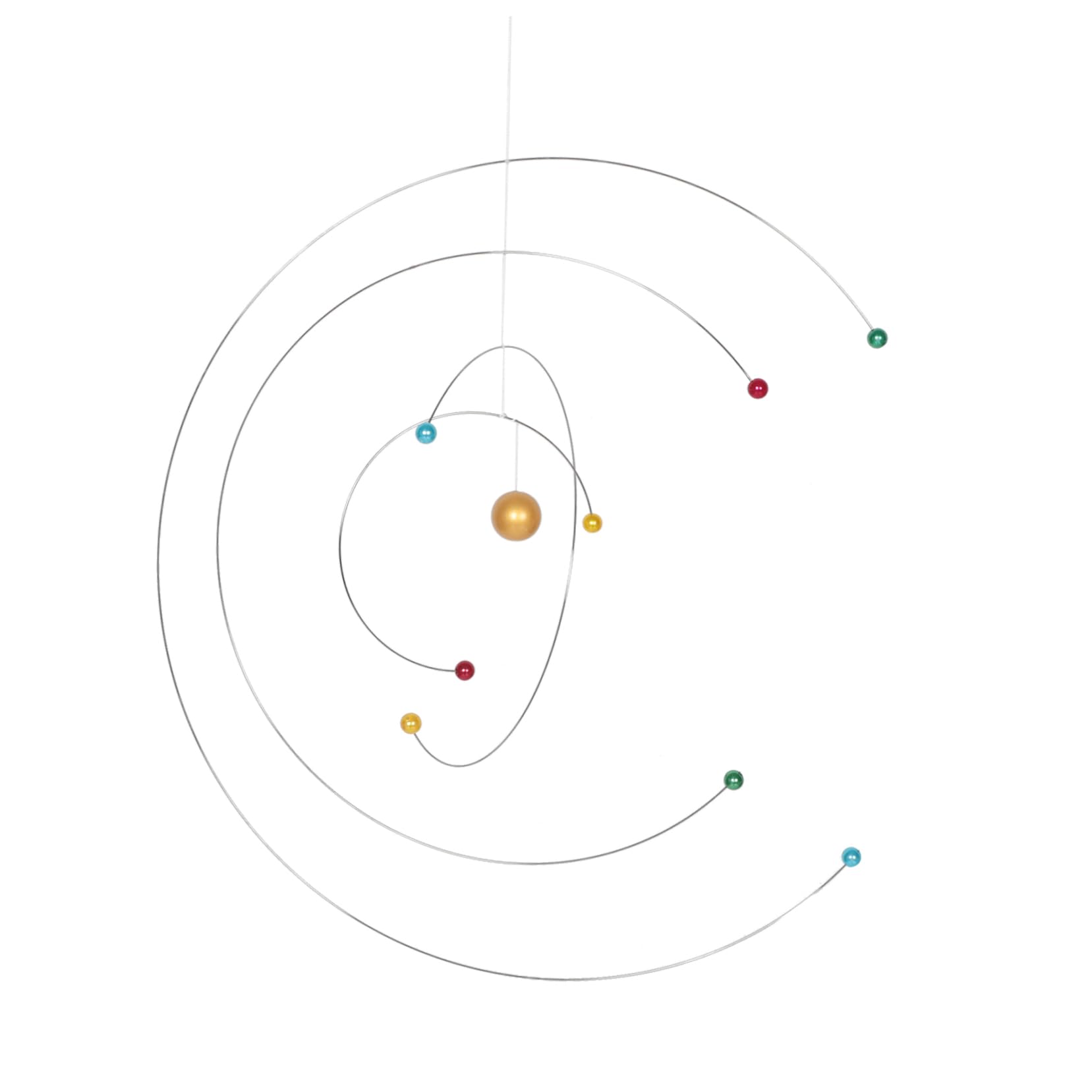 Alipis Space Enthusiast Decor Science Model Mobile Hanging Mobile Easy to Clean