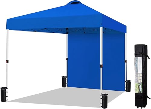 Miniatura 5 de Tienda de campaña desplegable resistente de 10 x 10, toldo instantáneo para exteriores fácil de instalar con parte superior ventilada y bolsa con