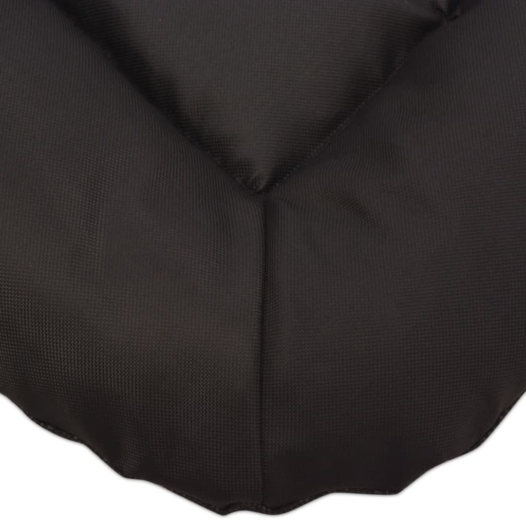 Hundebett Größe L Schwarz, rutschfestes, wasserabweisendes Hundekissen mit Memory Foam, leicht tragbar, ideal für Innen- und Outdoor-Reisen, gemütlicher Liegeplatz für Hunde und Katzen