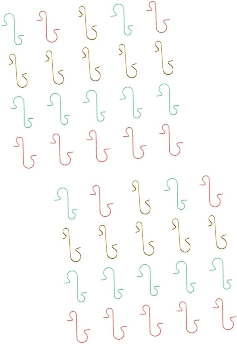 120pcs Metal Xmas Tree Hanger Hooks Colorful Christmas Ornament Hooks for Easy Decoration Christmas Tree Hangers Red for Holiday Displays