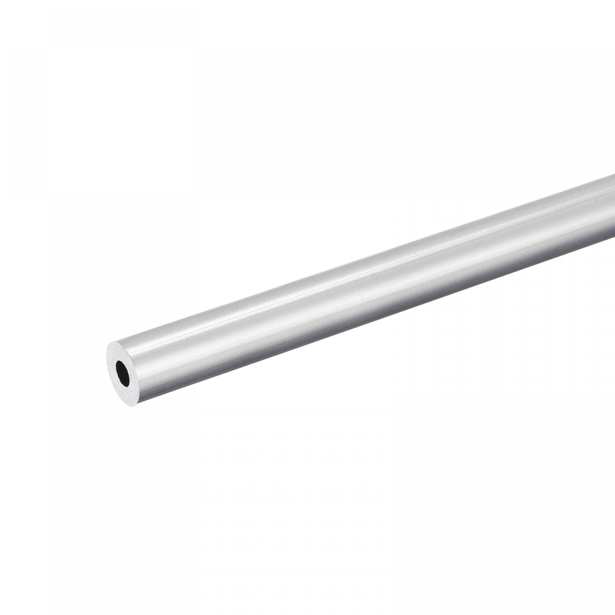 3 Tubi Alluminio 6063 Senza Saldatura - 12mm Esterno, 5mm Interno, 250mm Lungo