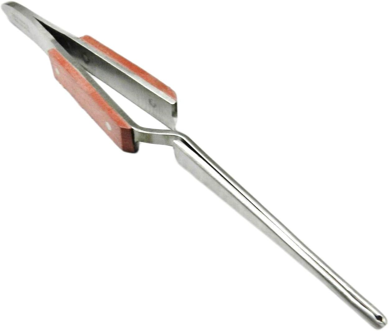 Fiber Grip Tweezers Wire Holding Cross Locking/w Slot for Wire Self Lock Grip