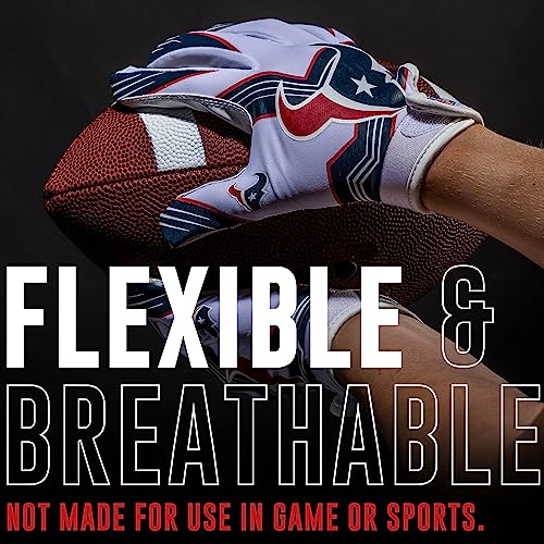 Franklin-Sports-Houston-Texans-Youth-NFL-Football-Receiver-Gloves-Receiver-Gloves-for-Kids-NFL-Team-Logos-and-Silicone-Palm-Youth-SXS-Pair